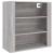 Dulap de perete, gri sonoma,80x33x80 cm, lemn prelucrat GartenMobel Dekor