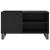 Dulap pentru discuri, negru, 85x38x48 cm, lemn prelucrat GartenMobel Dekor