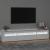 Dulap TV cu lumini LED, alb, 210x35x40 cm GartenMobel Dekor