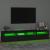 Dulap TV cu lumini LED, negru, 210x35x40 cm GartenMobel Dekor
