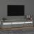 Comodă TV cu lumini LED, gri beton, 210x35x40 cm GartenMobel Dekor