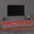 Comodă TV cu lumini LED, gri beton, 210x35x40 cm GartenMobel Dekor