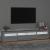 Comodă TV cu lumini LED, gri sonoma, 210x35x40 cm GartenMobel Dekor