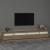 Comodă TV cu lumini LED, stejar sonoma, 270x35x40 cm GartenMobel Dekor
