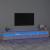Comodă TV cu lumini LED, gri beton, 270x35x40 cm GartenMobel Dekor