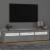 Comodă TV cu lumini LED, gri beton, 180x35x40 cm GartenMobel Dekor
