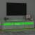 Comodă TV cu lumini LED, gri beton, 180x35x40 cm GartenMobel Dekor