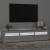 Comodă TV cu lumini LED, gri sonoma, 180x35x40 cm GartenMobel Dekor