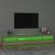 Comodă TV cu lumini LED, stejar sonoma, 240x35x40cm GartenMobel Dekor