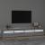 Comodă TV cu lumini LED, gri sonoma, 240x35x40cm GartenMobel Dekor