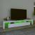 Comode TV cu lumini LED, alb2，30x36,5x40 GartenMobel Dekor