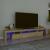 Comodă TV cu lumini LED, stejar sonoma, 230x36,5x40 cm GartenMobel Dekor