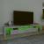 Comodă TV cu lumini LED, gri beton, 230x36,5x40cm GartenMobel Dekor