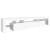 Comode TV cu lumini LED, alb，215x36,5x40 GartenMobel Dekor