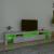 Comodă TV cu lumini LED, gri beton, 215x36,5x40cm GartenMobel Dekor