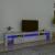 Comodă TV cu lumini LED, gri beton, 215x36,5x40cm GartenMobel Dekor