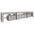 Comodă TV cu lumini LED, gri beton, 215x36,5x40cm GartenMobel Dekor