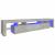 Comodă TV cu lumini LED, gri beton, 215x36,5x40cm GartenMobel Dekor
