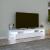 Dulap TV cu lumini LED alb 200x36,5x40 cm GartenMobel Dekor