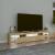 Comodă TV cu lumini LED, stejar sonoma, 200x36,5x40 cm GartenMobel Dekor