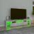 Comodă TV cu lumini LED, gri beton, 200x36,5x40 cm GartenMobel Dekor