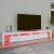 Comodă TV cu lumini LED, alb, 260x36,5x40cm GartenMobel Dekor