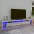 Comodă TV cu lumini LED, gri beton, 260x36,5x40cm GartenMobel Dekor
