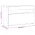 Noptiere cu lumini LED, gri sonoma, 60x35x40 cm GartenMobel Dekor