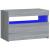 Noptiere cu lumini LED, gri sonoma, 60x35x40 cm GartenMobel Dekor