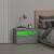 Noptiere cu lumini LED, gri sonoma, 60x35x40 cm GartenMobel Dekor