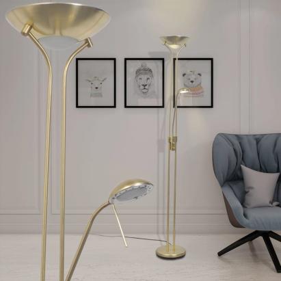 Lampă de podea cu LED reglabilă, 23 W GartenMobel Dekor