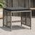 Scaune de grădină cu perne, 4 buc. gri 41x41x36 cm poliratan GartenMobel Dekor