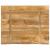 Blat de masă margine naturală, 90x80x2,5 cm, lemn masiv mango GartenMobel Dekor