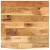 Blat de masă margine naturală, 40x40x3,8 cm, lemn masiv mango GartenMobel Dekor