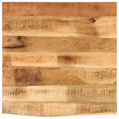 Blat de masă margine naturală, 40x40x3,8 cm, lemn masiv mango GartenMobel Dekor