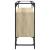 Dulap, blat din sticlă stejar sonoma 98x35x81 cm lemn prelucrat GartenMobel Dekor