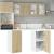 Dulap suspendat, stejar Sonoma, 29,5x31x60 cm, PAL GartenMobel Dekor