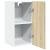 Dulap suspendat, stejar Sonoma, 29,5x31x60 cm, PAL GartenMobel Dekor
