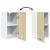 Dulap suspendat, stejar Sonoma, 29,5x31x60 cm, PAL GartenMobel Dekor