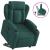 Fotoliu rabatabil ridicare pe verticală, verde închis, textil GartenMobel Dekor