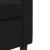 Set de canapele cu perne, 3 piese, negru, catifea GartenMobel Dekor