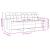 Set de canapele cu perne, 2 piese, negru, catifea GartenMobel Dekor