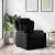 Fotoliu rabatabil, negru, material textil GartenMobel Dekor