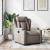 Fotoliu rabatabil, gri taupe, material textil GartenMobel Dekor