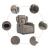 Fotoliu rabatabil, gri taupe, material textil GartenMobel Dekor