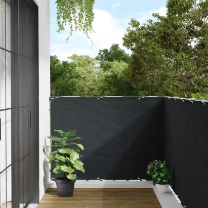Paravan de grădină, antracit, 300x120 cm, PVC GartenMobel Dekor