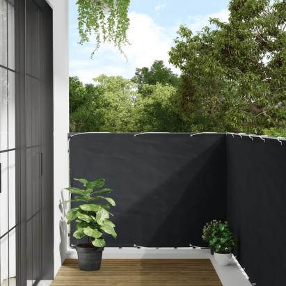 Paravan de grădină, antracit, 600x120 cm, PVC GartenMobel Dekor