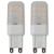 Lampă de plafon cu 3 becuri LED G9 120 W  GartenMobel Dekor