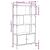 Bibliotecă cu uși stejar sonoma 76,5x30x154,5 cm lemn compozit GartenMobel Dekor