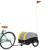 Remorcă pentru biciclete, negru și galben, 30 kg, fier GartenMobel Dekor